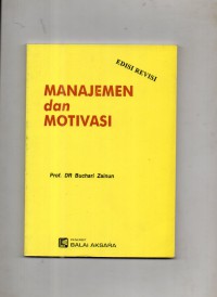 Image of Manajemen dan Motivasi
